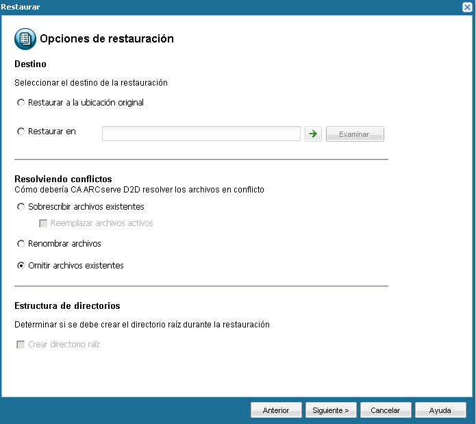 caadr--Opciones de restauración del punto de recuperación-W