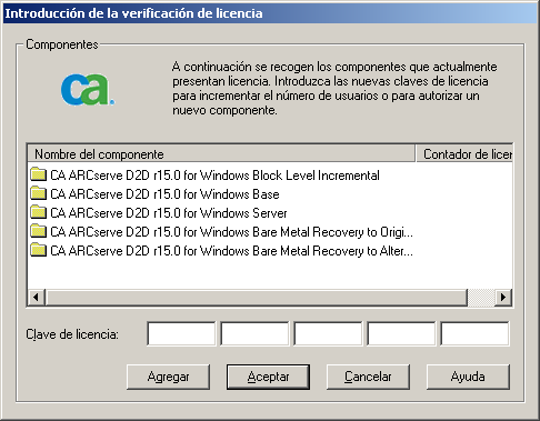 cad2d--Cuadro de diálogo de verificación de licencias-W