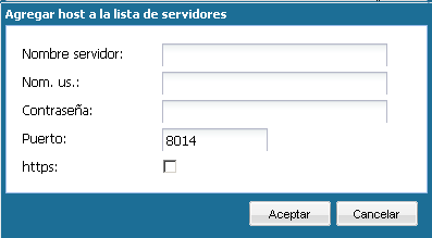 Servidores - Adición