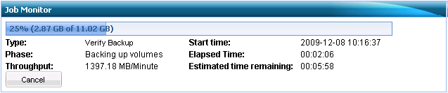 Job Monitor - Expanded